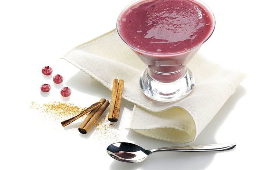 Рецепт клюквенный мусс