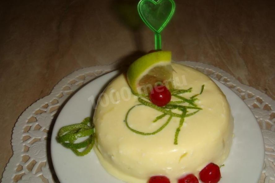 Рецепт лаймовый мусс
