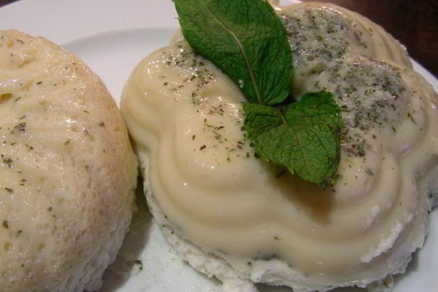 Рецепт легкий мятно-лимонный мусс-желе