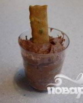 Легкий шоколадный мусс