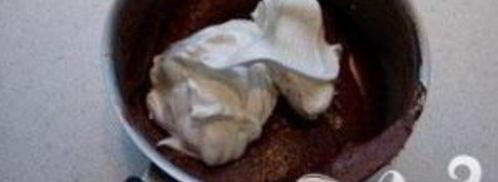 легкий шоколадный мусс. Шаг 4