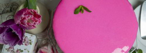 лимонно-клубничный муссовый торт. Шаг 30