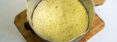 лимонно-клубничный муссовый торт. Шаг 9