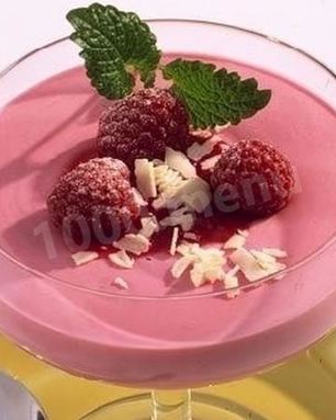 Малиновый мусс