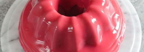 малиновый муссовый торт. Шаг 16