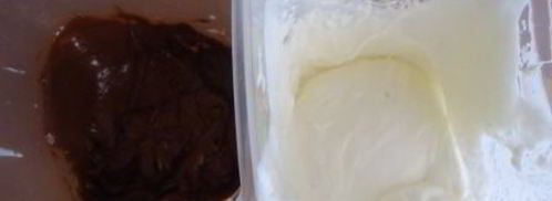 миндальный рулет с шоколадным муссом. Шаг 7