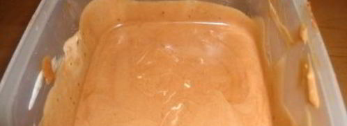 миндальный рулет с шоколадным муссом. Шаг 8