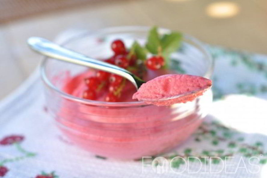 Рецепт мусс из красной смородины