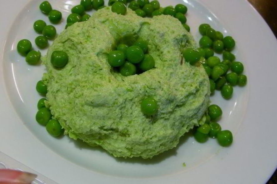 Рецепт мусс из зеленого горошка и спаржи