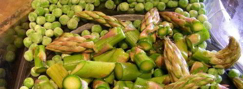 мусс из зеленого горошка и спаржи. Шаг 2