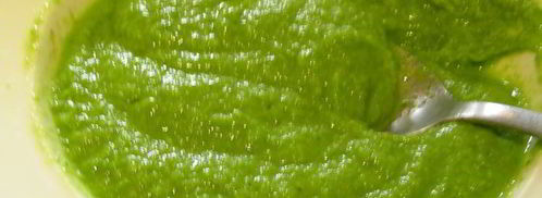 мусс из зеленого горошка и спаржи. Шаг 5