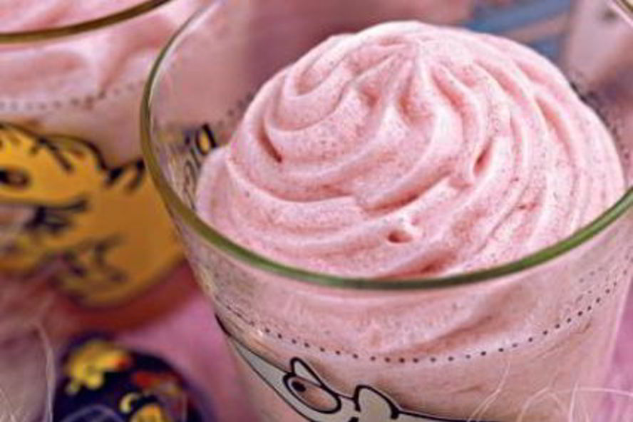 Рецепт мусс клюквенный из манной крупы