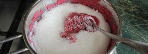 мусс клюквенный с манной крупой. Шаг 9