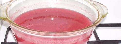 мусс клюквенный. Шаг 11