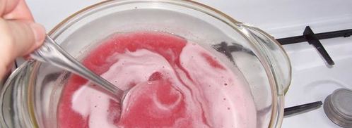 мусс клюквенный. Шаг 6