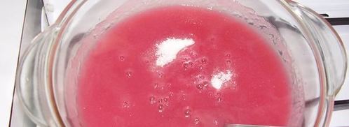 мусс клюквенный. Шаг 8