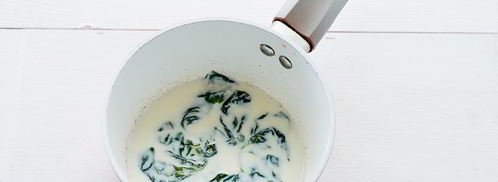 мусс с белым шоколадом ваниль-базилик. Шаг 3