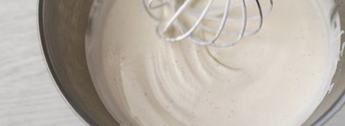 мусс с белым шоколадом ваниль-базилик. Шаг 14