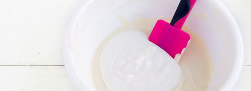 мусс с белым шоколадом ваниль-базилик. Шаг 15