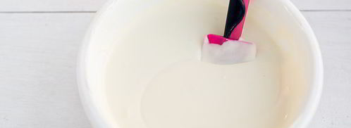 мусс с белым шоколадом ваниль-базилик. Шаг 16