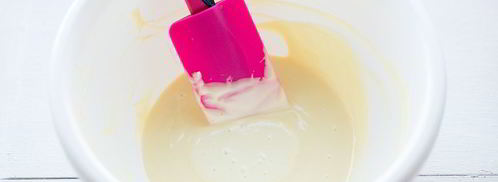 мусс с белым шоколадом ваниль-базилик. Шаг 9