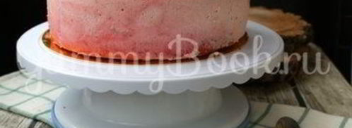 муссовый клубничный торт. Шаг 11