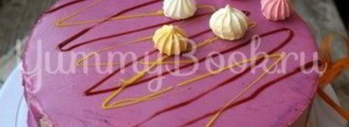 муссовый клубничный торт. Шаг 16