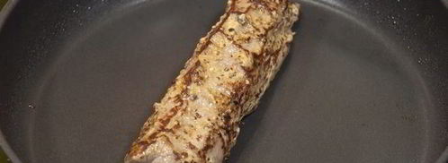 нежная говядина с муссом из кабачка и кремом из козьего сыра. Шаг 5