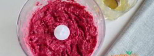 пикантный свекольный мусс с селедкой. Шаг 3