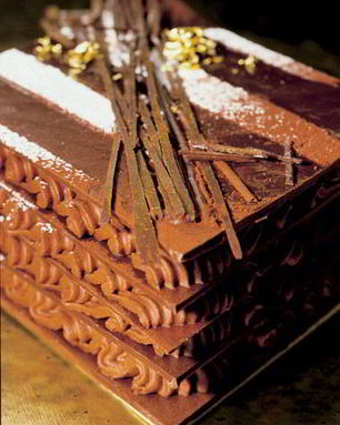 Пралине с шоколадно-карамельным муссом