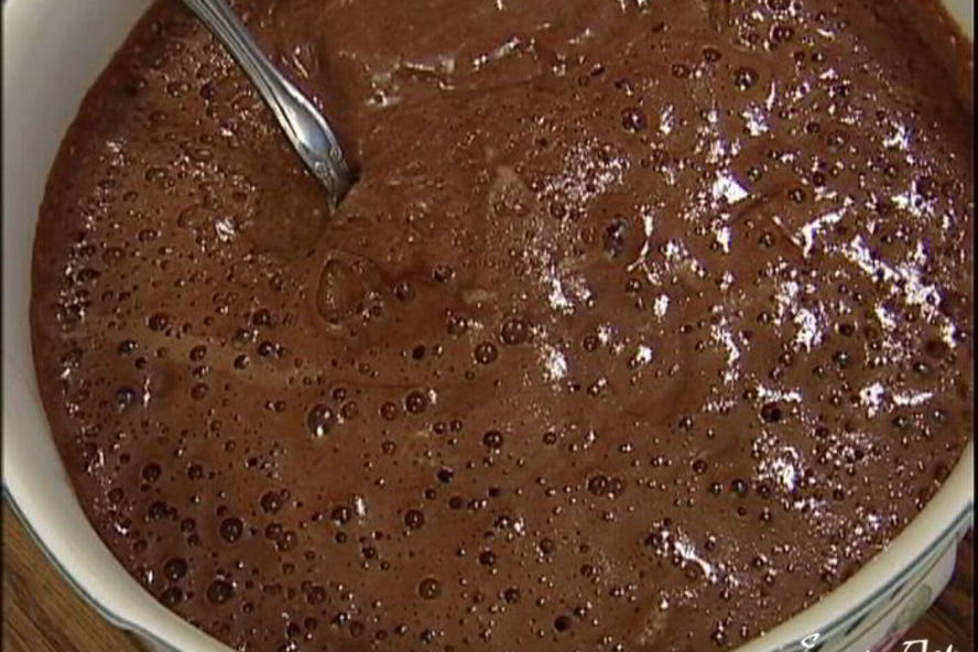 Рецепт шоколадно-ванильный мусс