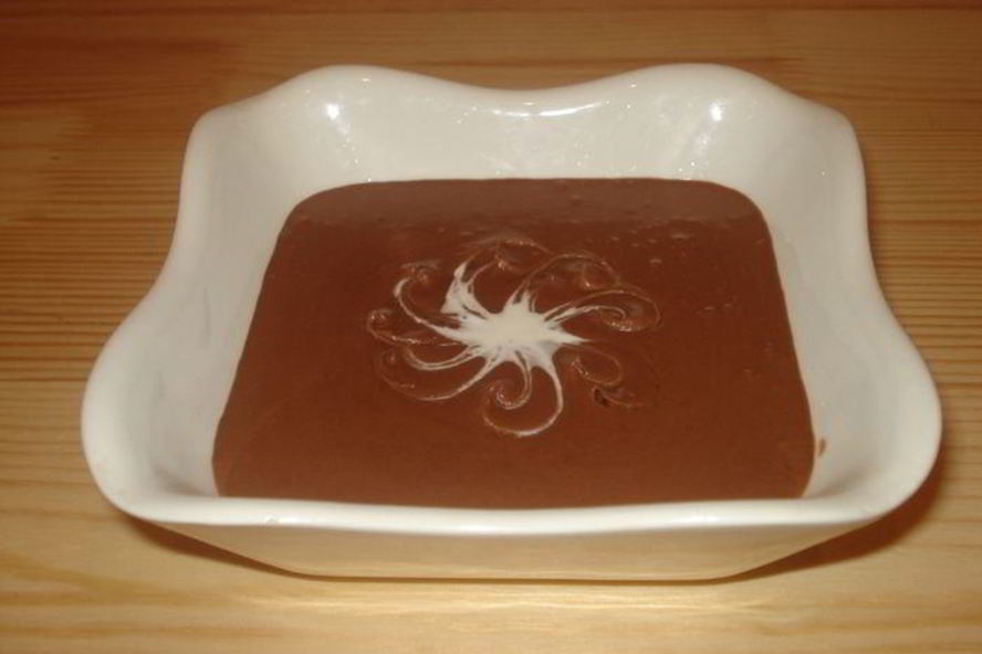 Рецепт шоколадно-яичный мусс