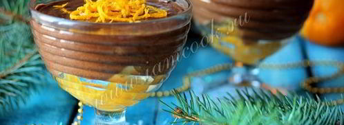 шоколадный мусс с апельсином. Шаг 7