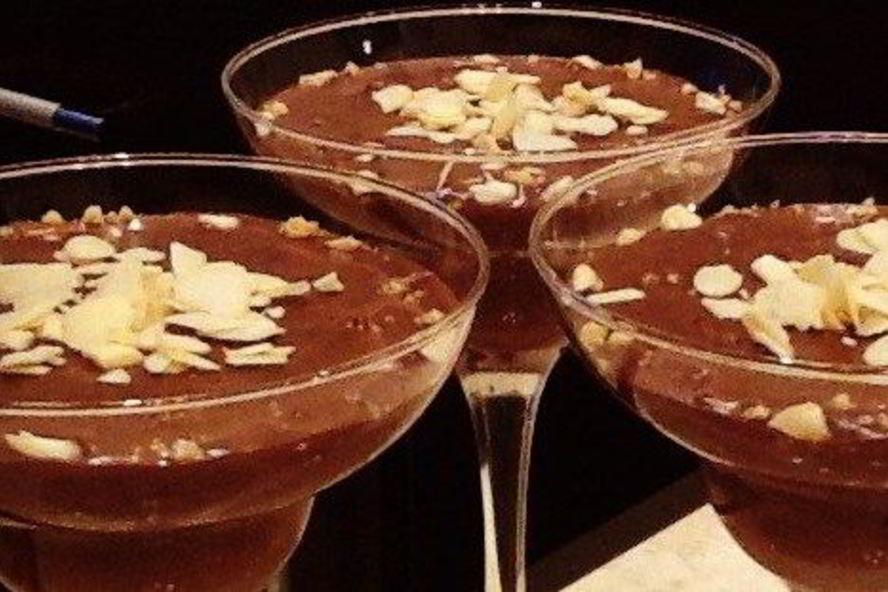 Рецепт шоколадный мусс с фундуком