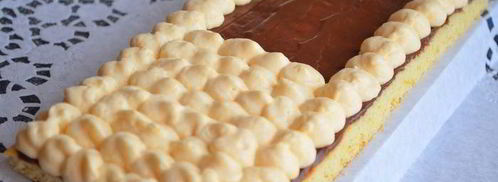 тирамису с мандариново-сливочным муссом и шоколадом. Шаг 13