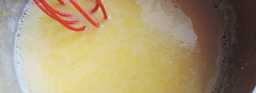 торт-купол цукотто с апельсиновым и шоколадным муссами. Шаг 14