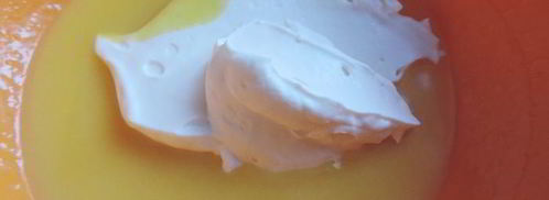 торт-купол цукотто с апельсиновым и шоколадным муссами. Шаг 17