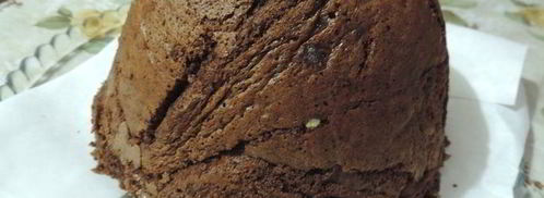 торт-купол цукотто с апельсиновым и шоколадным муссами. Шаг 24