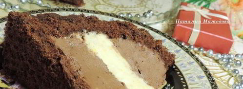 торт-купол цукотто с апельсиновым и шоколадным муссами. Шаг 27