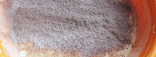 торт-купол цукотто с апельсиновым и шоколадным муссами. Шаг 4