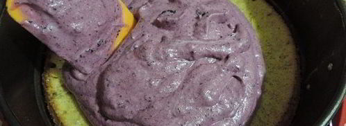 торт-мусс черничный каприз. Шаг 18