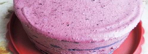 торт-мусс черничный каприз. Шаг 21