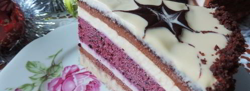 торт-мусс фантазия. Шаг 21