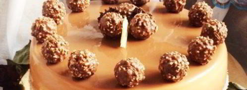 торт-мусс тирамису с зеркальной глазурью. Шаг 10