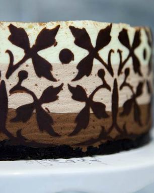 Торт-мусс Три шоколада