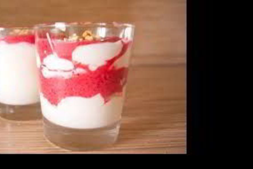 Рецепт творожно-ягодный мусс