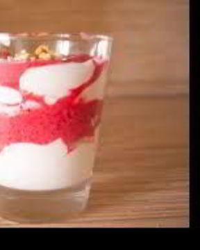 Творожно-ягодный мусс