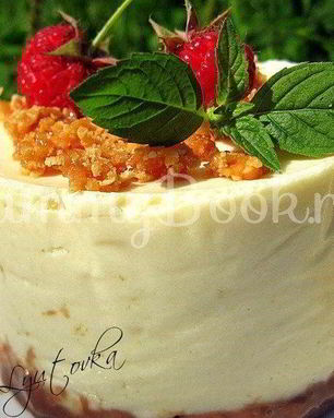 Творожный мусс с ананасом