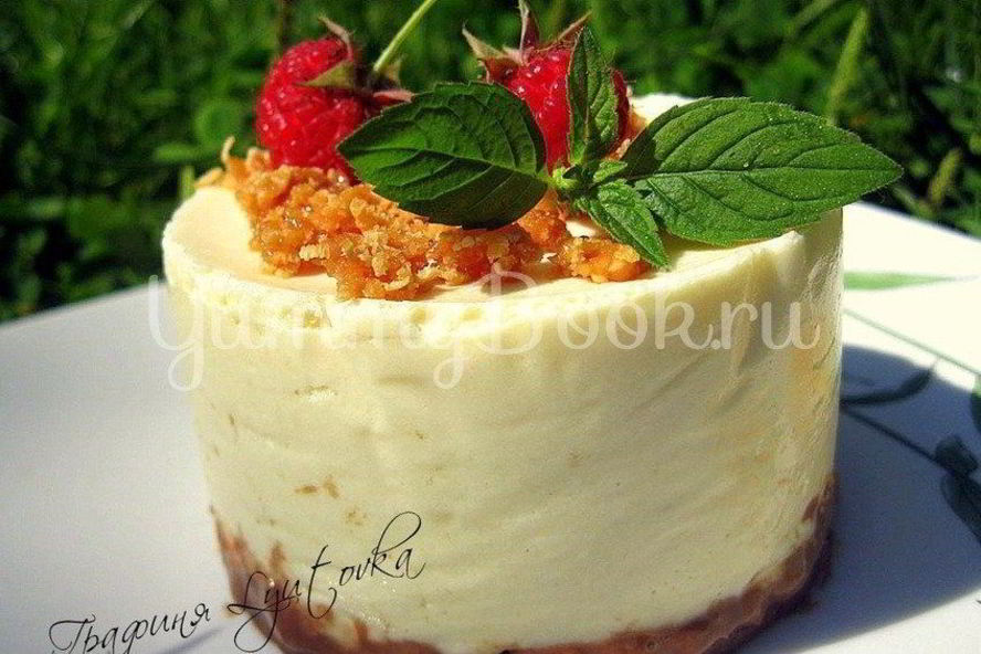 Рецепт творожный мусс с ананасом