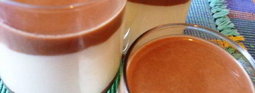 творожный мусс с ореховой нугой и шоколадным марципаном. Шаг 8